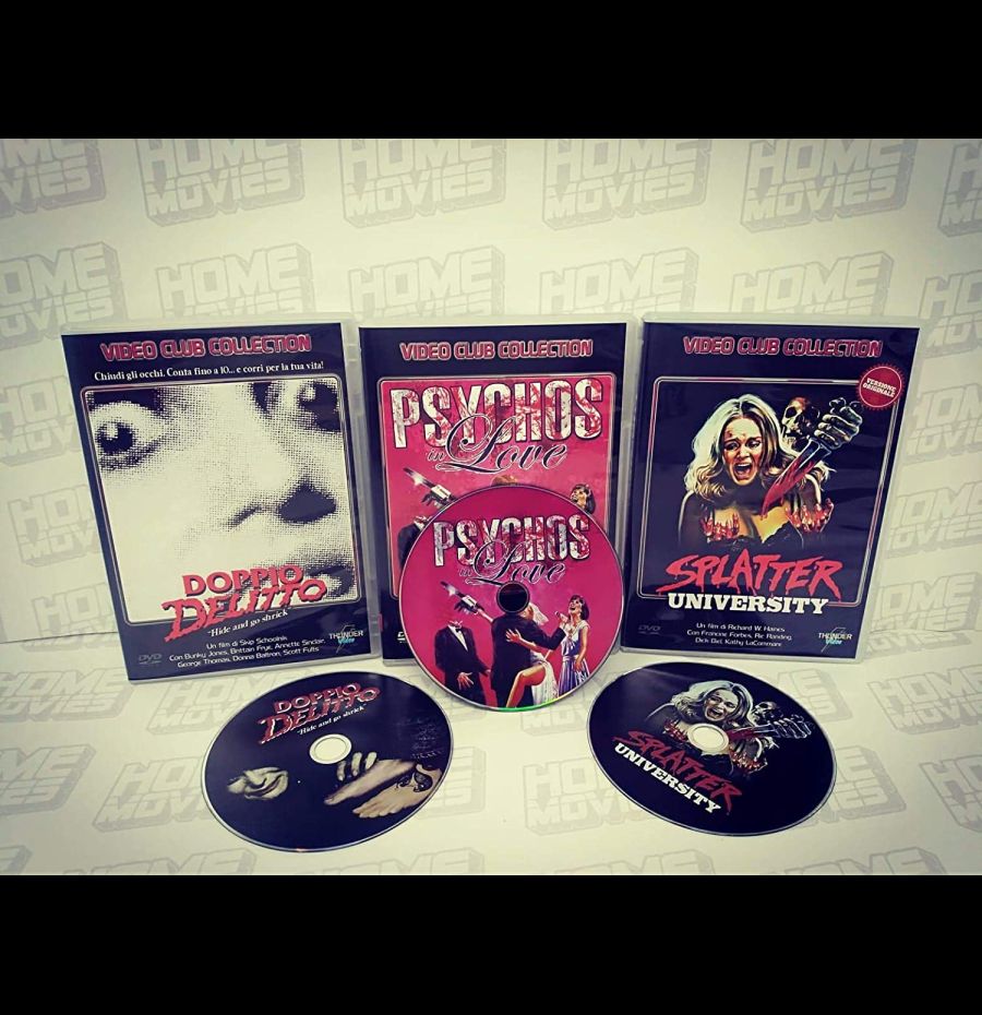 Pack Thunder Video: Psychos In Love + Doppio Delitto + Splatter University