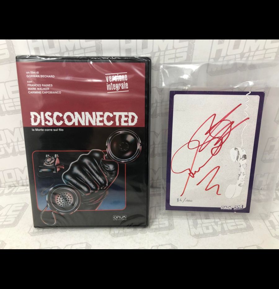 Disconnected - La morte corre sul filo (+ Card autografata)