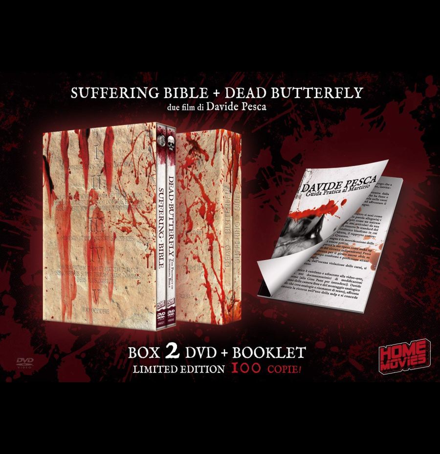 Davide Pesca Combo: Suffering Bible + Dead Butterflyt + Booklet