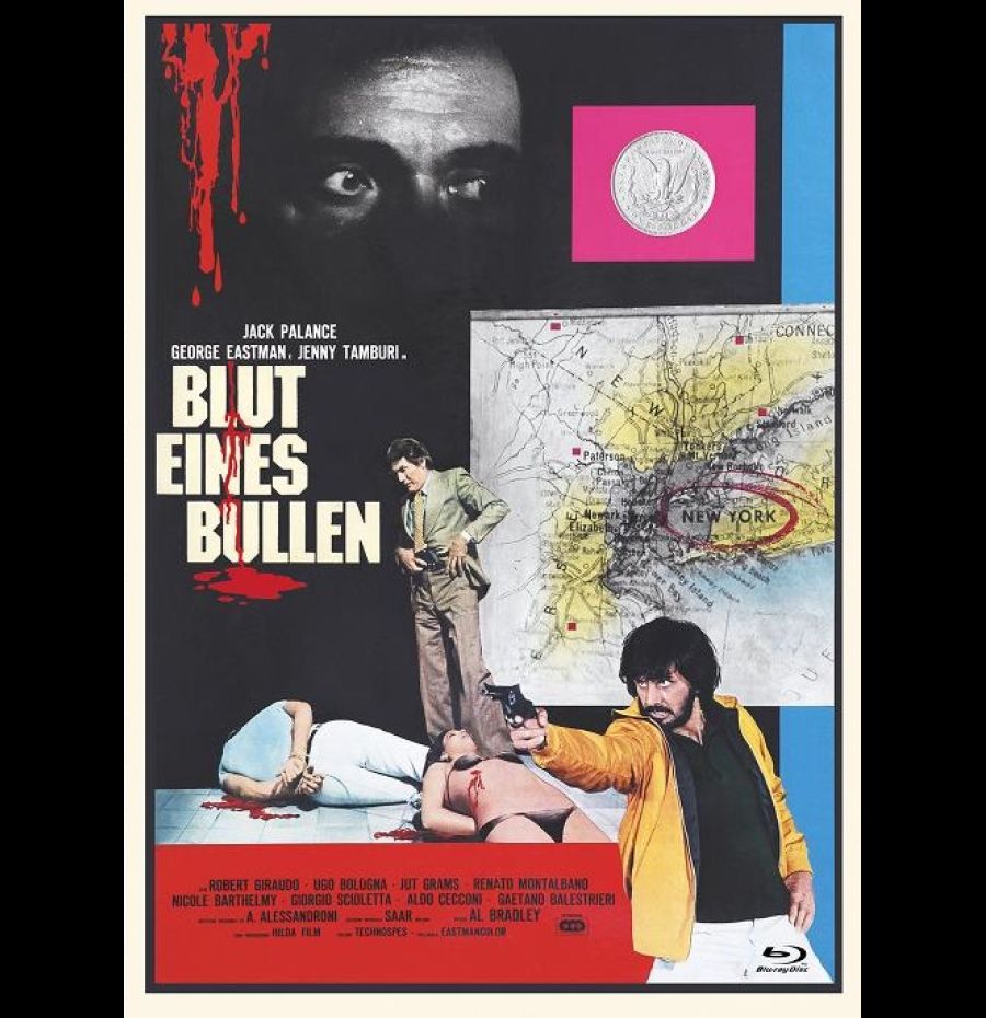 Blut eines bullen (Sangue di sbirro) - Mediabook 222cp UNCUT - Cover B