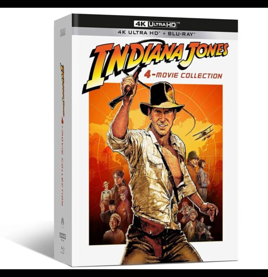 Indiana Jones - 4 movie collection (4K Ultra HD + 4 Blu-Ray Disc + Bonus Disc)