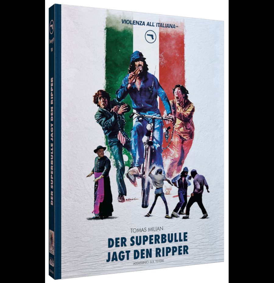 Der superbulle jagt den ripper (Assassinio sul Tevere) Mediabook 150cp - Cover C