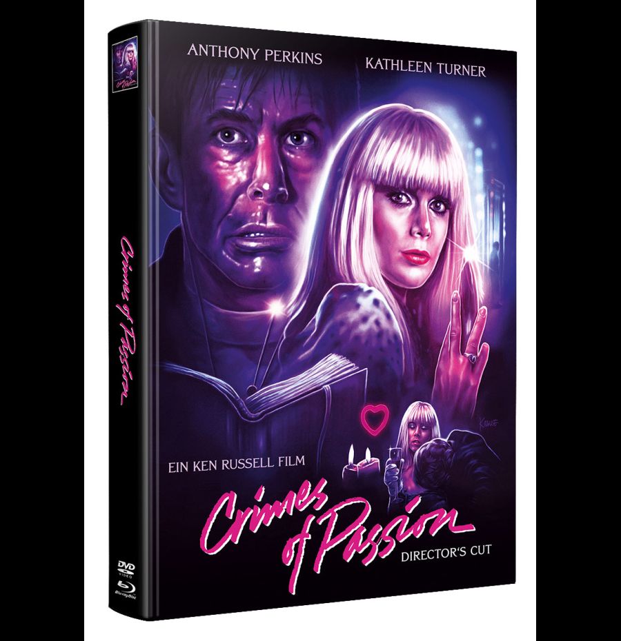 Crimes of Passion - Director’s Cut (China blue) Wattiertes Mediabook 222cp