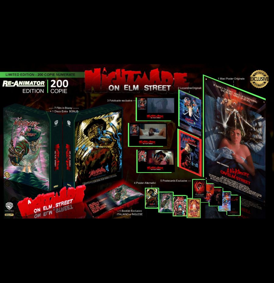 A Nightmare on Elm Street (Nightmare - Dal profondo della notte) Magnum Collection Re-Animator - 200cp numerate