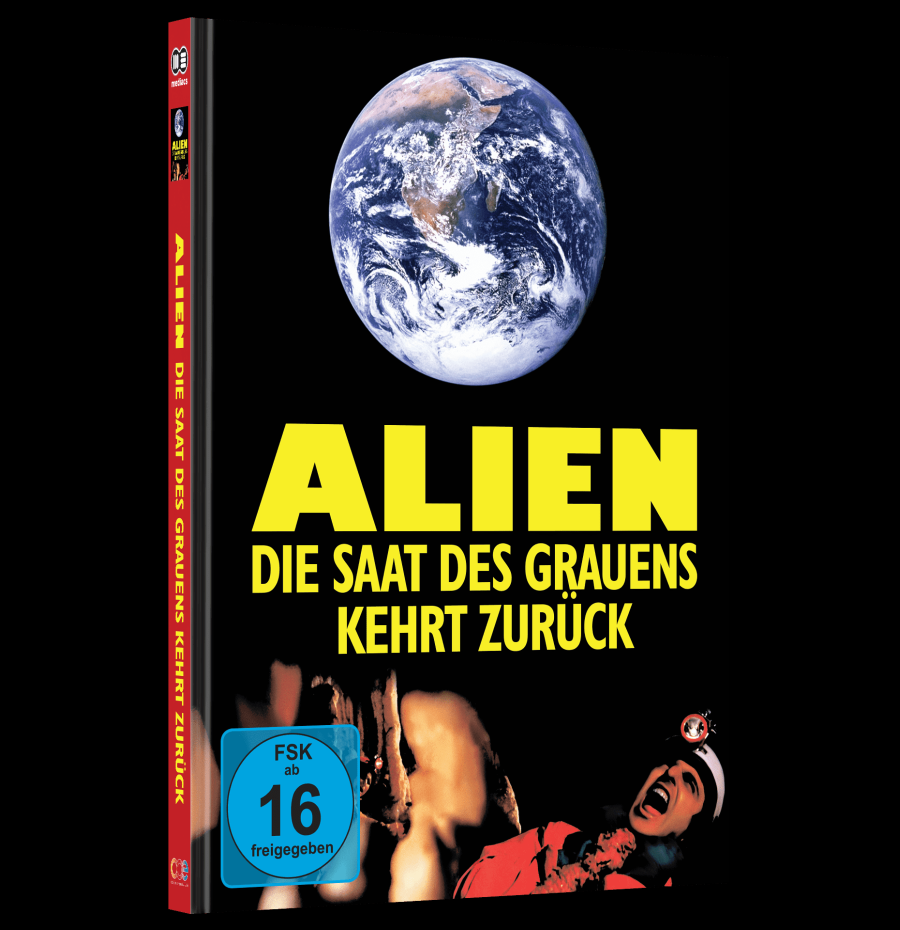 Alien - Die Saat des Grauens kehrt zurück (Alien 2 - Sulla Terra) Mediabook 500cp - Cover A