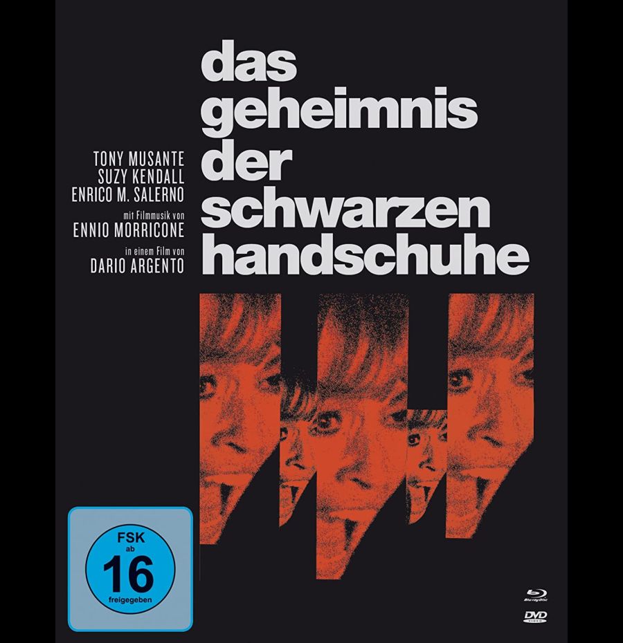 Das geheimnis der schwarzen handschuhe - L'uccello dalle piume di cristallo - Mediabook DVD + Blu-ray