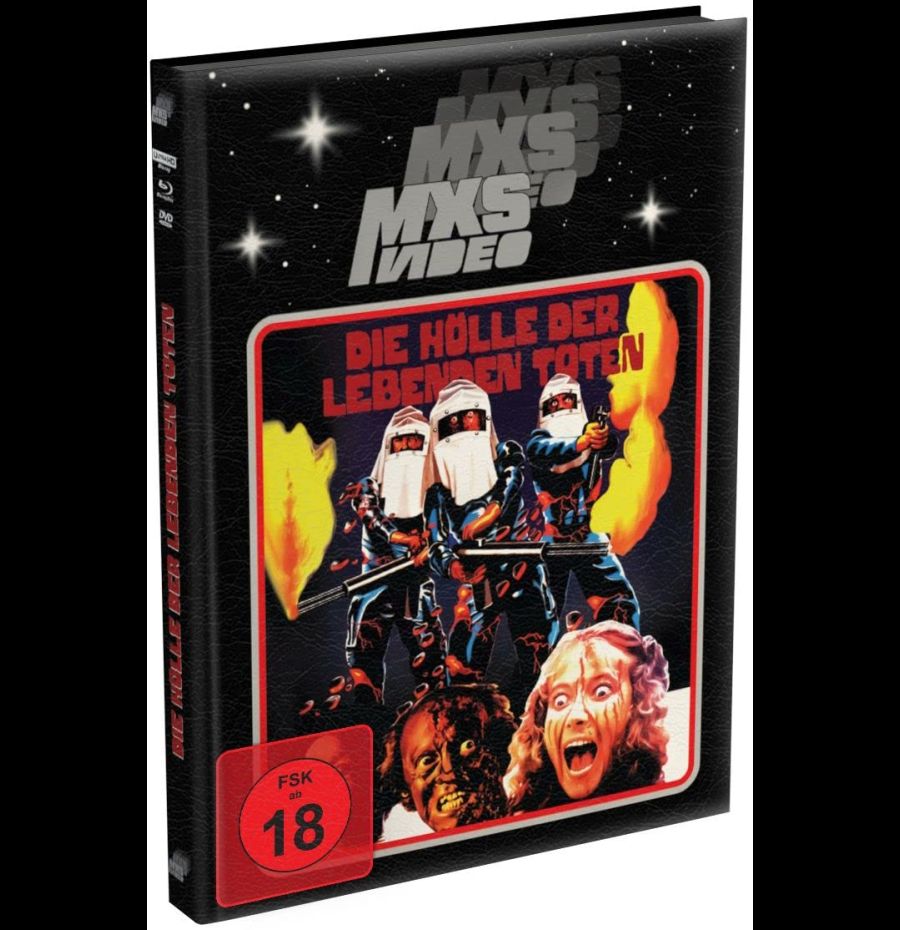 Die Hölle der lebenden Toten (Virus) Mediabook Wattiert 750cp - Cover A (4kUHD/BD/DVD)