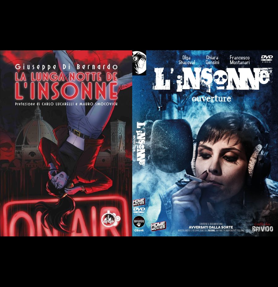 La lunga notte de L'Insonne + L'insonne - Ouverture (Libro+DVD)