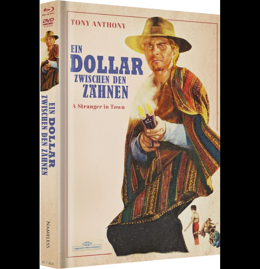 Ein Dollar zwischen den Zähnen (Un Dollaro tra i denti) UNCUT Mediabook 333cp - Cover B