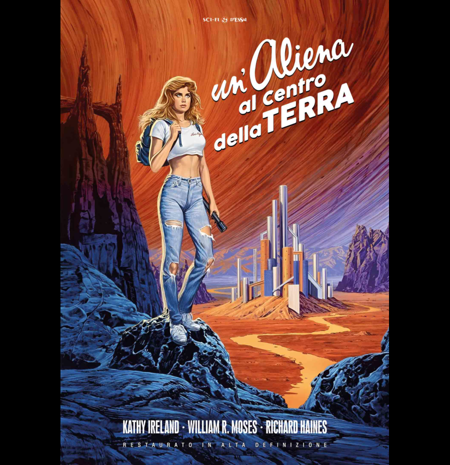 Un'aliena al centro della terra