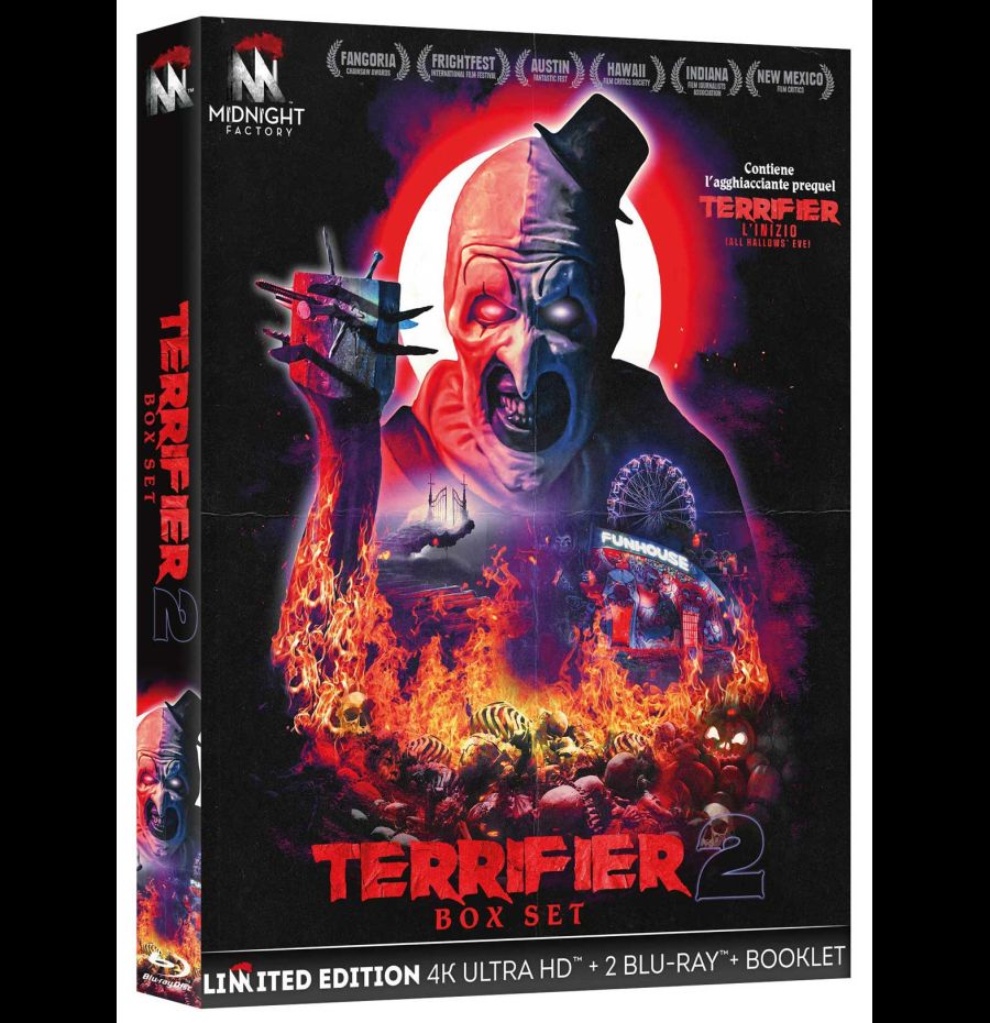 Terrifier 2 - Boxset (Blu-Ray 4K Ultra HD+2 Blu-Ray+Booklet)