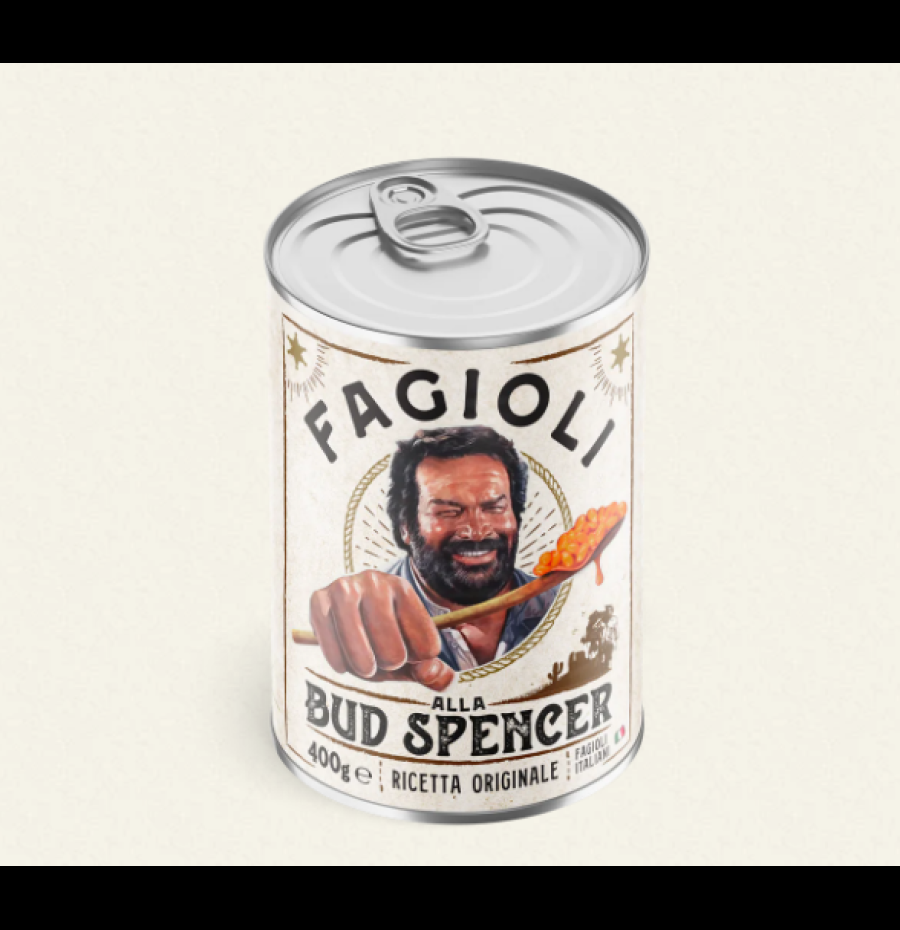 Fagioli alla Bud Spencer - Ricetta originale (1 Latta - 400g)