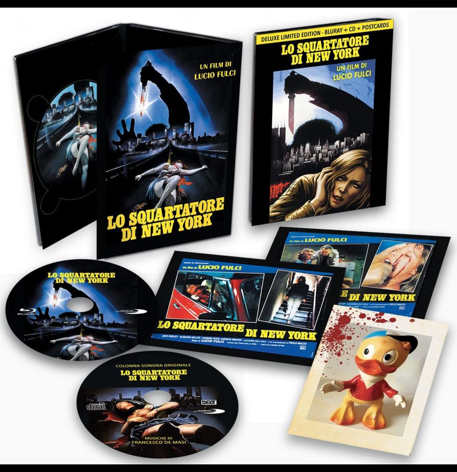 Lo squartatore di New York (Blu-Ray+Cd+Postcards)