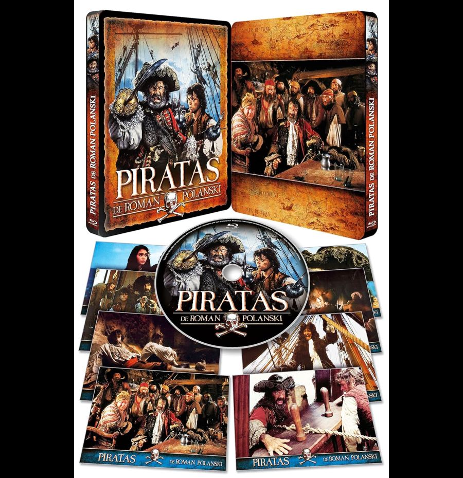 Piratas (Pirati) Edizione steelbook limitata numerata con 8 cartoline