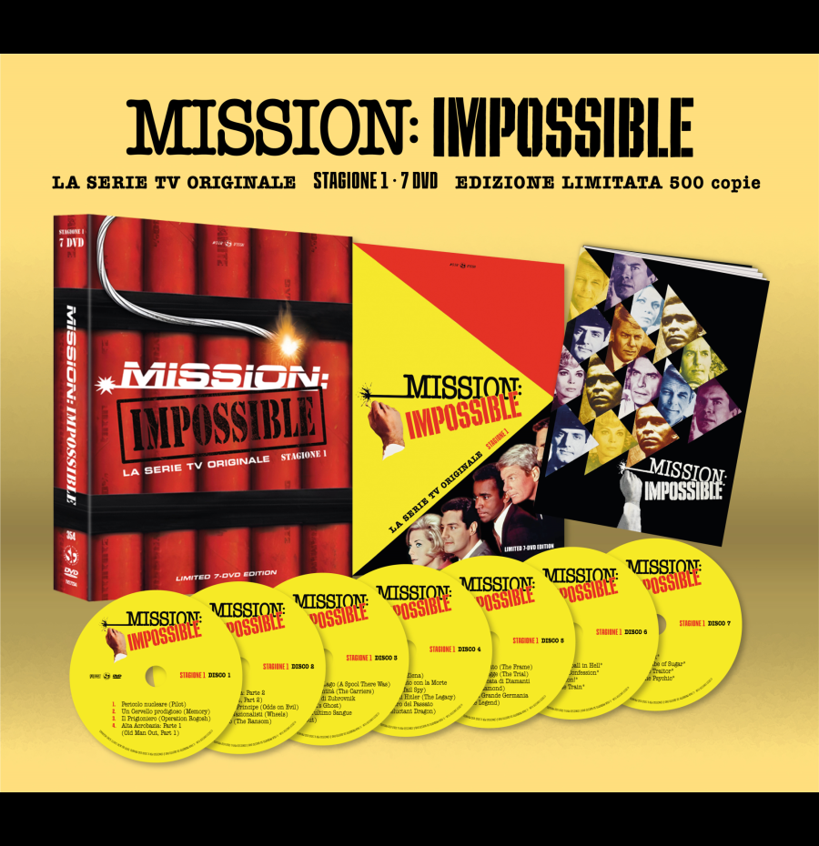 Mission: Impossible - Serie TV - Stagione 01 (7 Dvd) (Limited Edition 500 Copie)