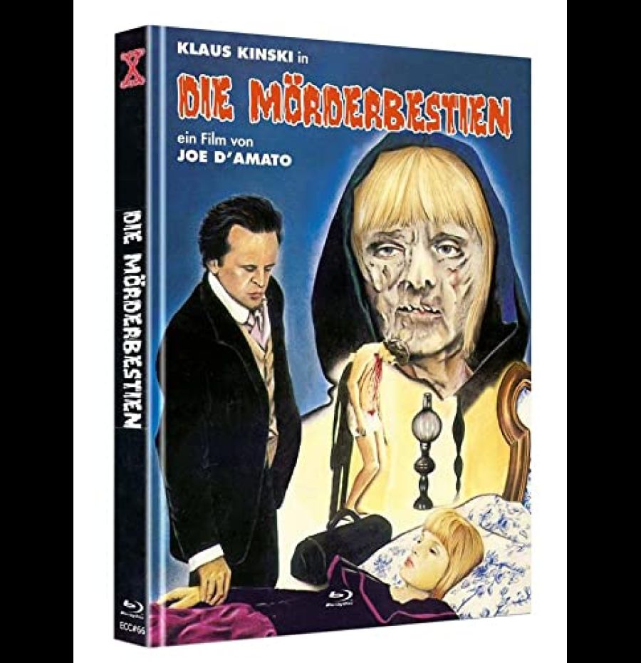 Die Mörderbestien (La morte ha sorriso all'assassino) Mediabook 333cp - Cover C