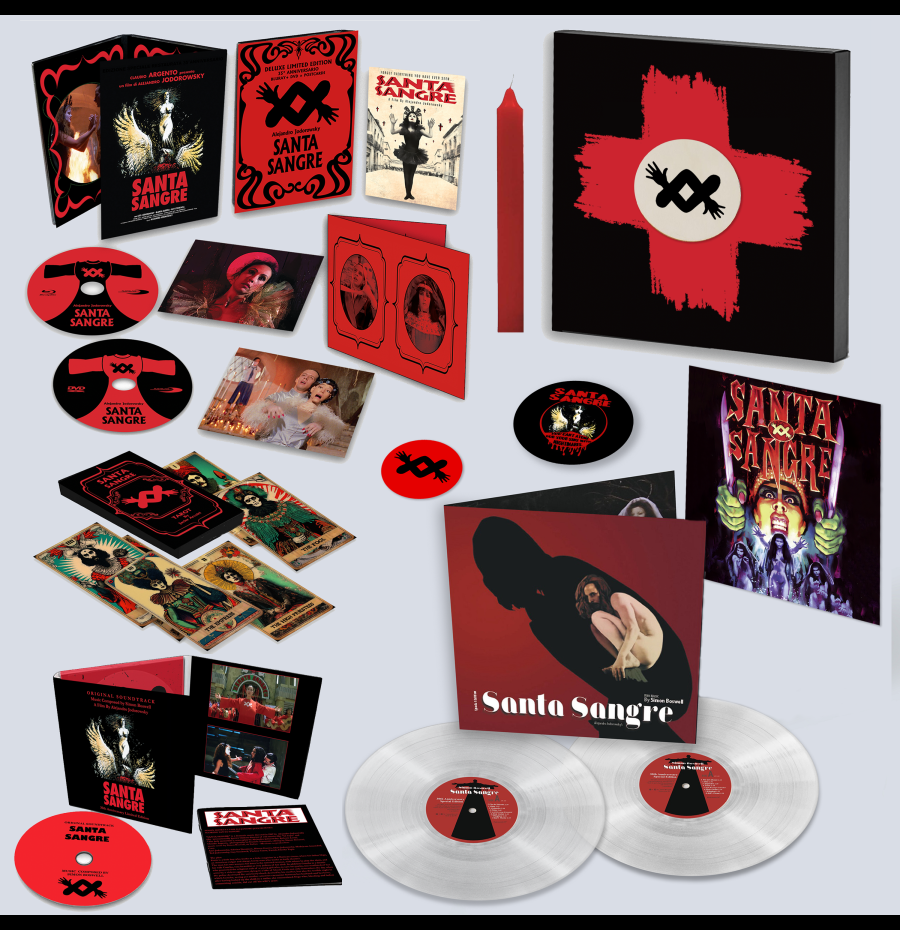 Santa Sangre - 35Th Anniversary - Ultra Limited Edition (MAGIC BOX – BLURAY + DVD + CD + VINYL + GADGETS)