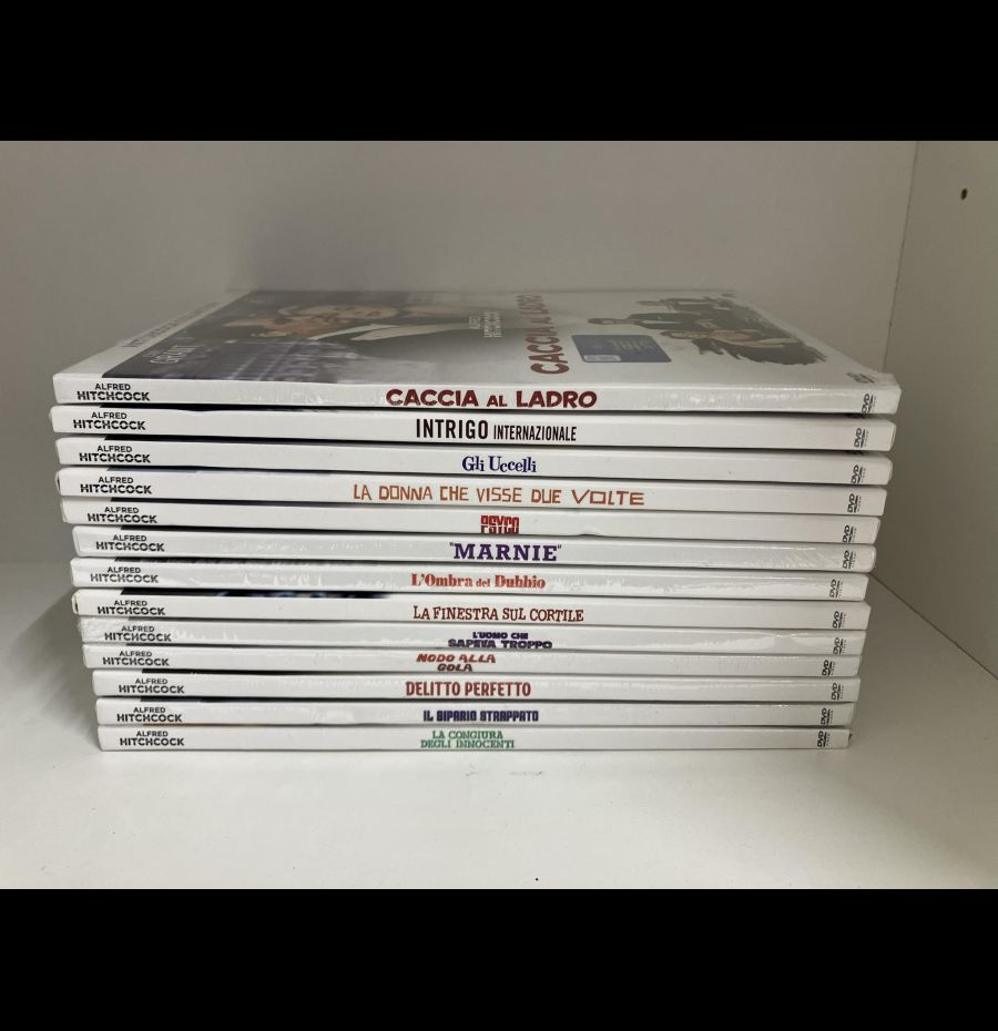 I FILM DI ALFRED HITCHCOCK COLLECTION (13 DVD - Completa) Editoriale