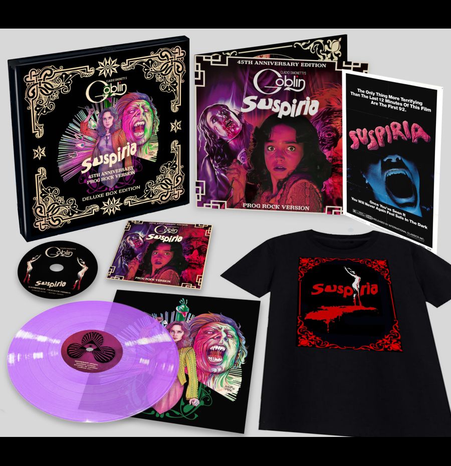 Suspiria – Prog Rock Version – 45Th Anniversary – DELUXE BOX