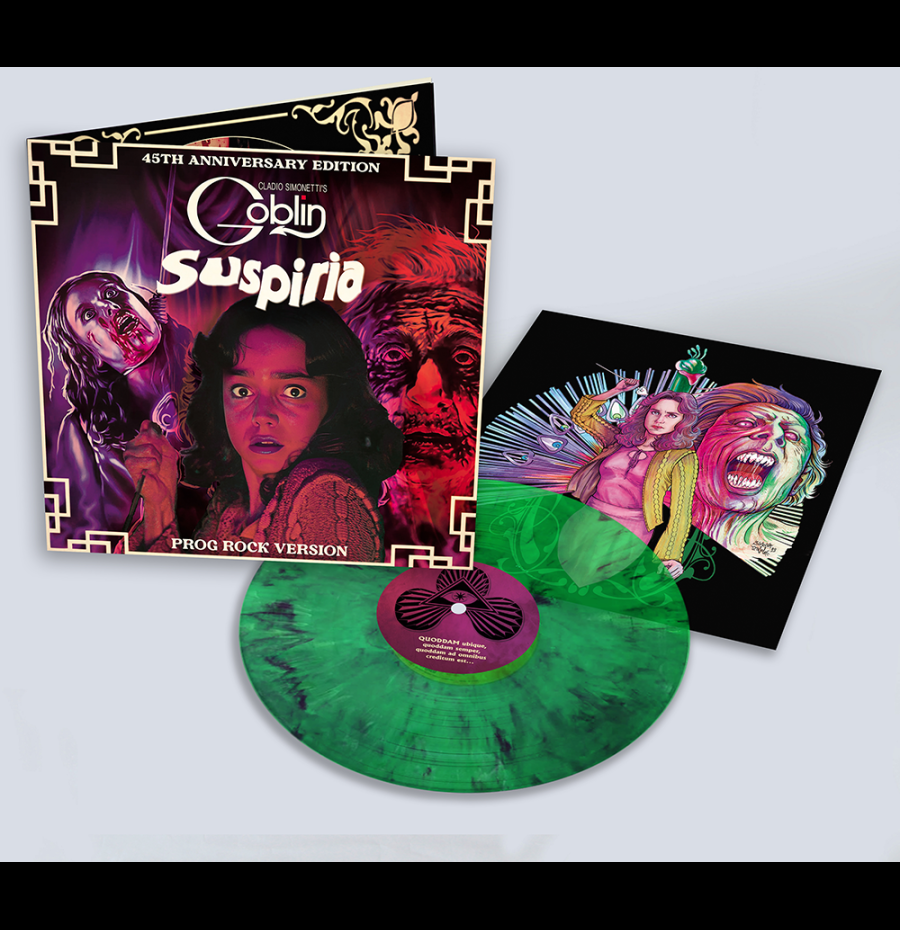 Suspiria Soundtrack – Prog Rock Version 45Th Anniversary – Limited Transparent Green Marble Vinyl Plus Insert