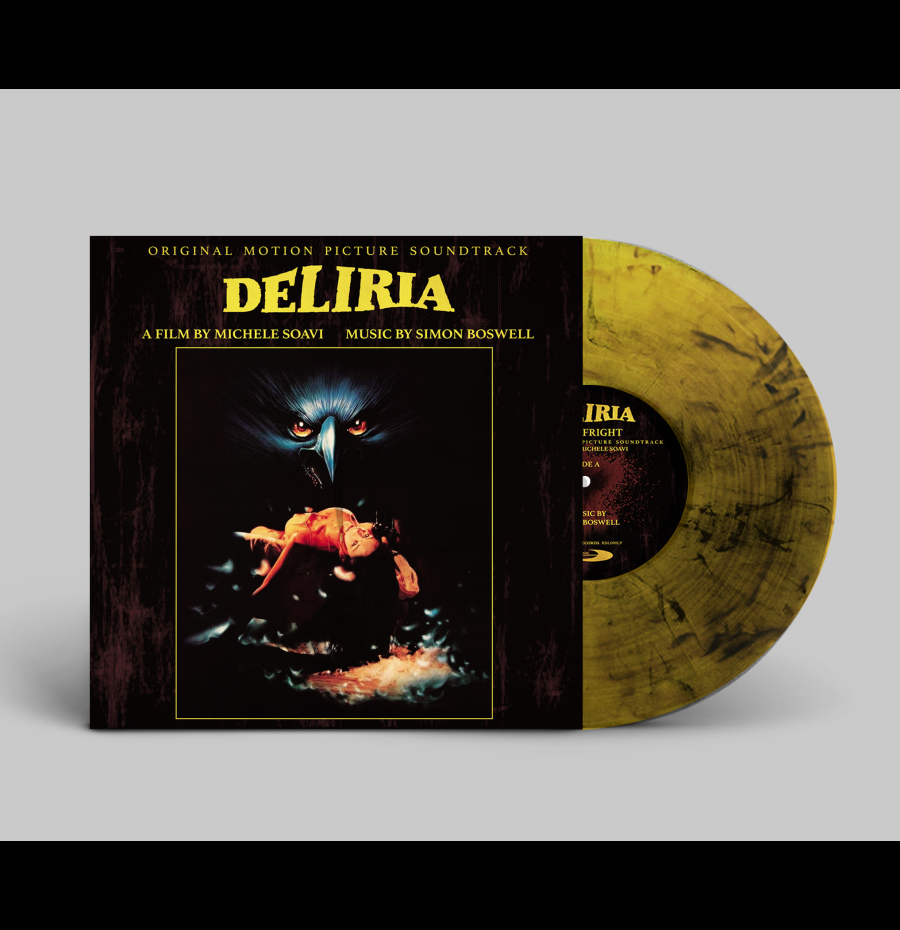 Deliria – Stage Fright – Soundtrack – Marble Yellow Vinyl