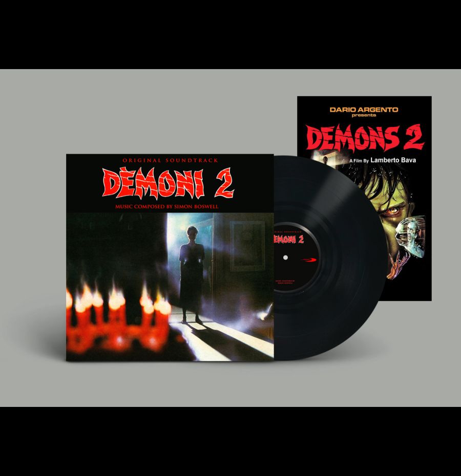 Demons 2 original soundtrack - Vinyl + Poster