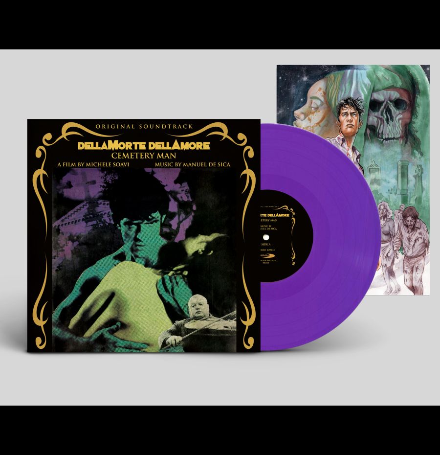 DellaMorte DellAmore (Cemetery Man) Soundtrack Purple Vinyl