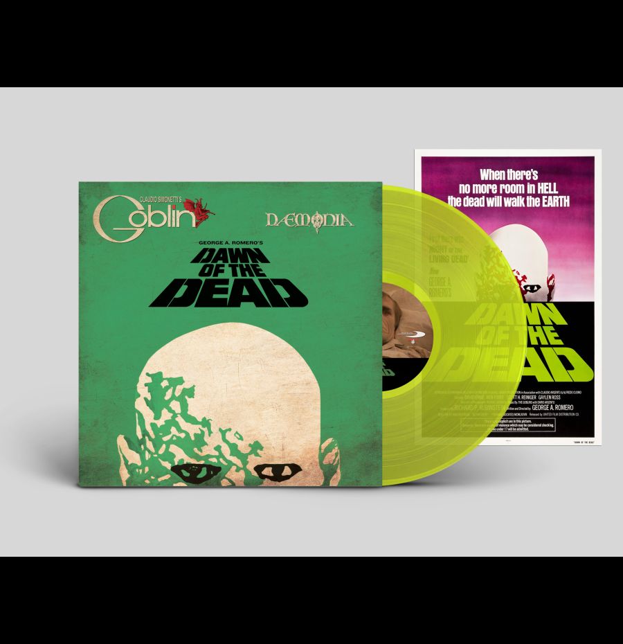 Claudio Simonetti’s Goblin – Dawn of The Dead – Soundtrack – Limited Lime Vinyl