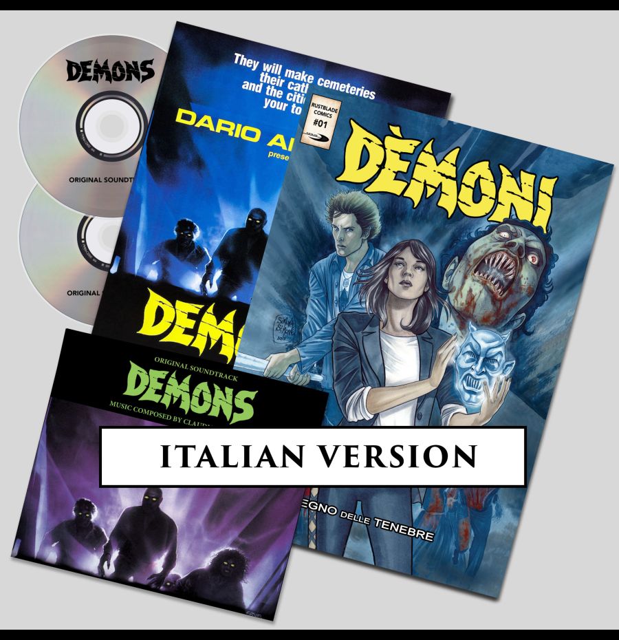 Demons - Soundtrack - Deluxe Edition 2 CD + Fumetto