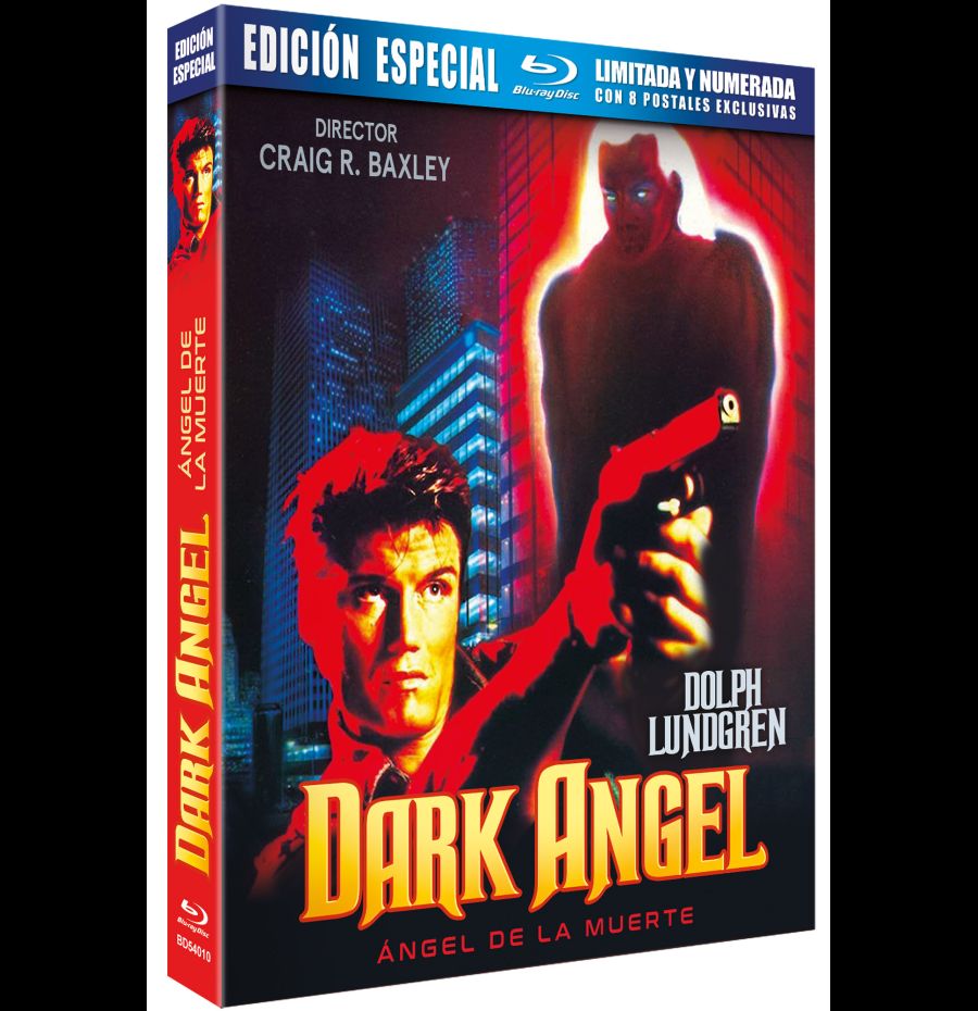 Bluray - Dark Angel: Ángel de la Muerte (Arma non convenzionale) Edizione  limitata + 8 poster - Craig R. Baxley