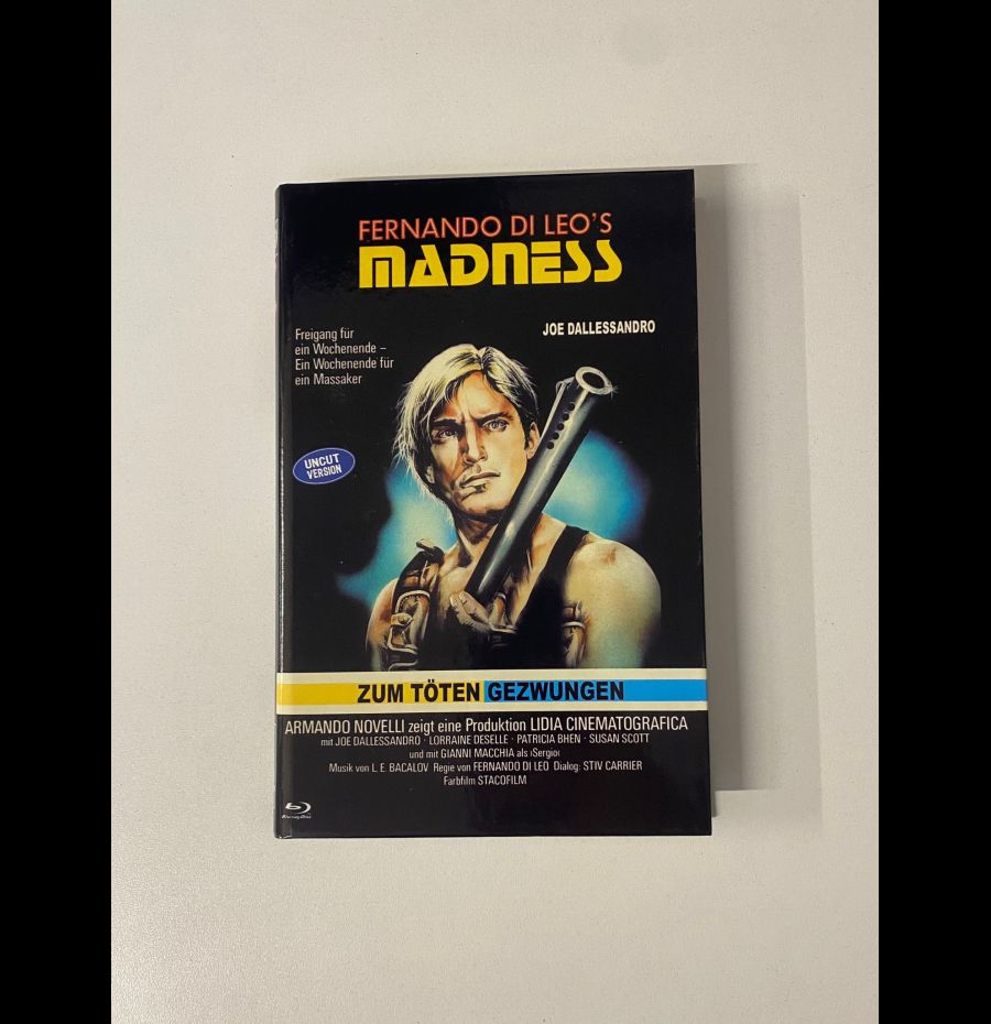 Madness - Zum toten Gezwungen (Vacanze per un massacro) Hartbox 66cp - Cover B