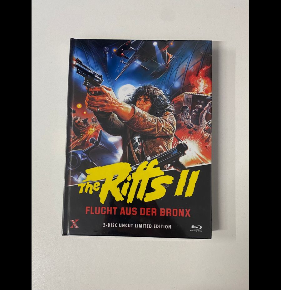 The Riffs 2 - Flucht aus der Bronx (Fuga dal Bronx) Mediabook 333cp - Cover B