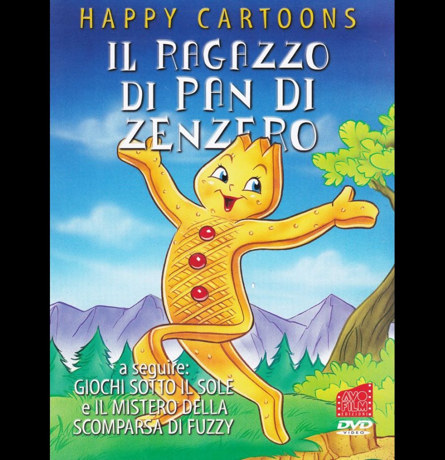 Happy cartoons - Il ragazzo di pan di zenzero