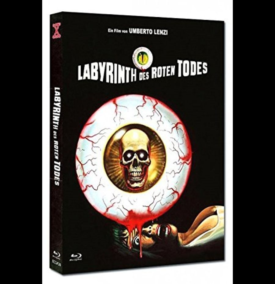 Labyrinth des roten todes - Gatti rossi in un labirinto di vetro - mediabook cover B