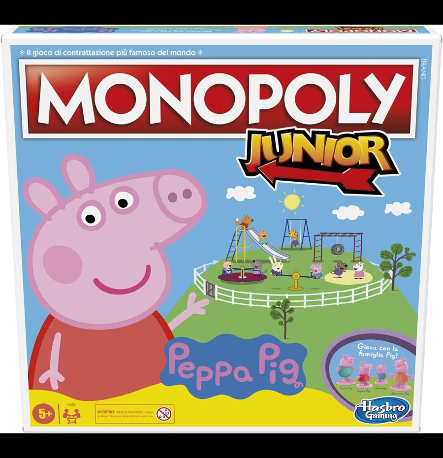 Monopoly Junior: Peppa Pig Edition (Gioco in scatola)