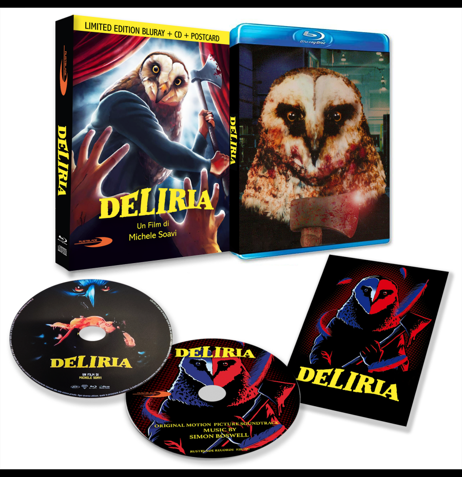 Deliria - Limited Bluray + CD