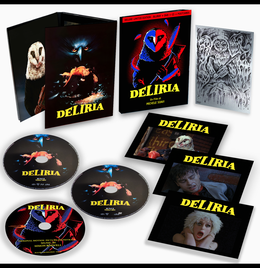 Deliria - Deluxe Edition BOX – Bluray + DVD + CD