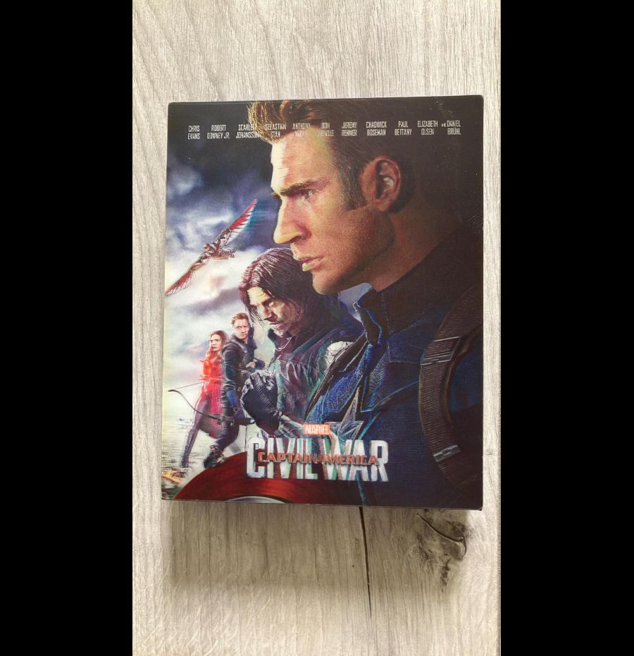 Captain America Civil War - Cofanetto lenticolare