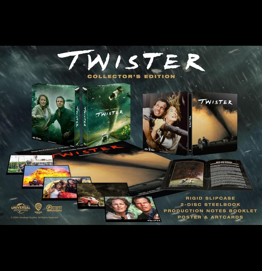 Twister (Collector's Steelbook 4K UHD + Blu-ray)