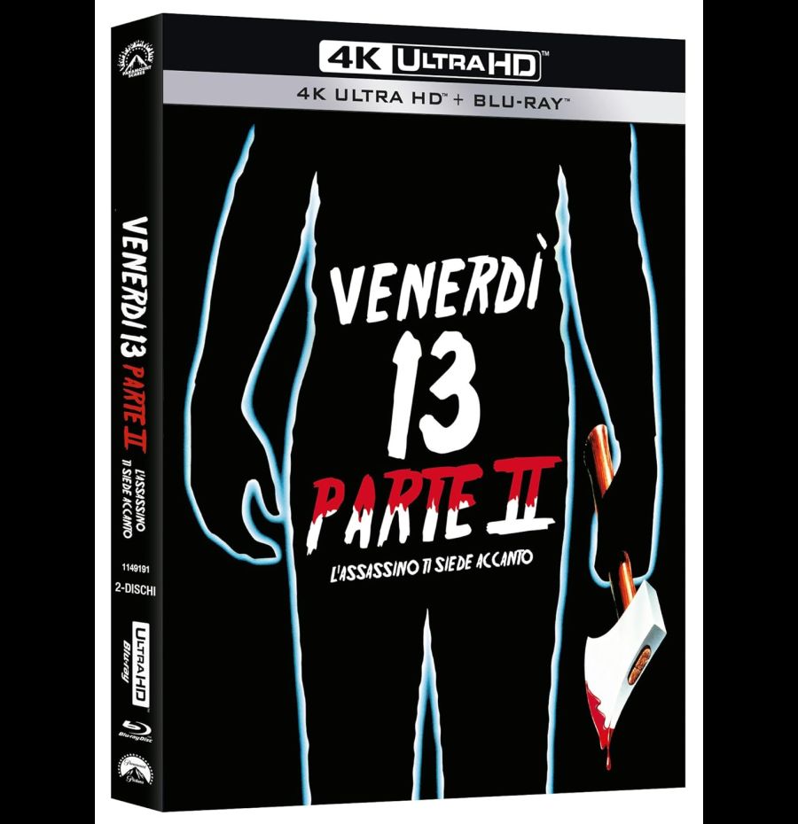 Venerdì 13 Parte 2 - L'Assassino Ti Siede Accanto (4K UHD + Blu-ray)