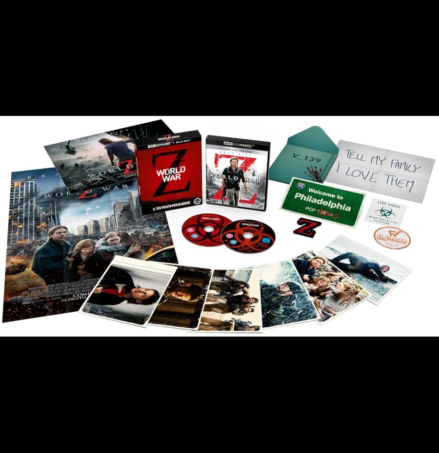 World War Z (Collector's Edition 4K UHD + Blu-ray)