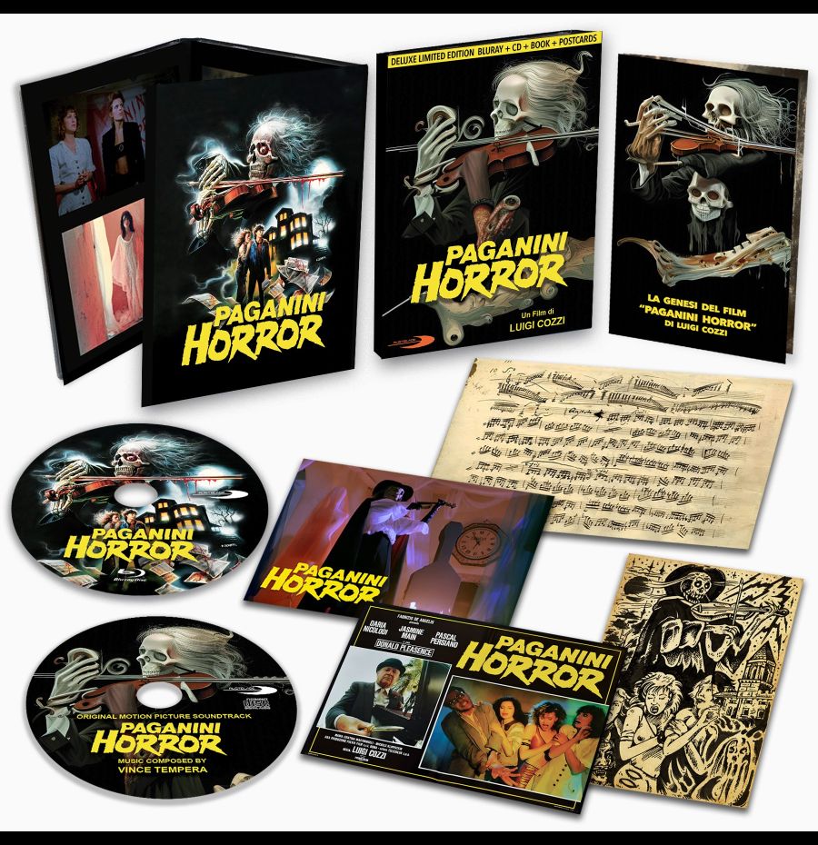 Paganini Horror (Deluxe Limited Edition) (Blu-Ray+Cd+Book+Postcards)