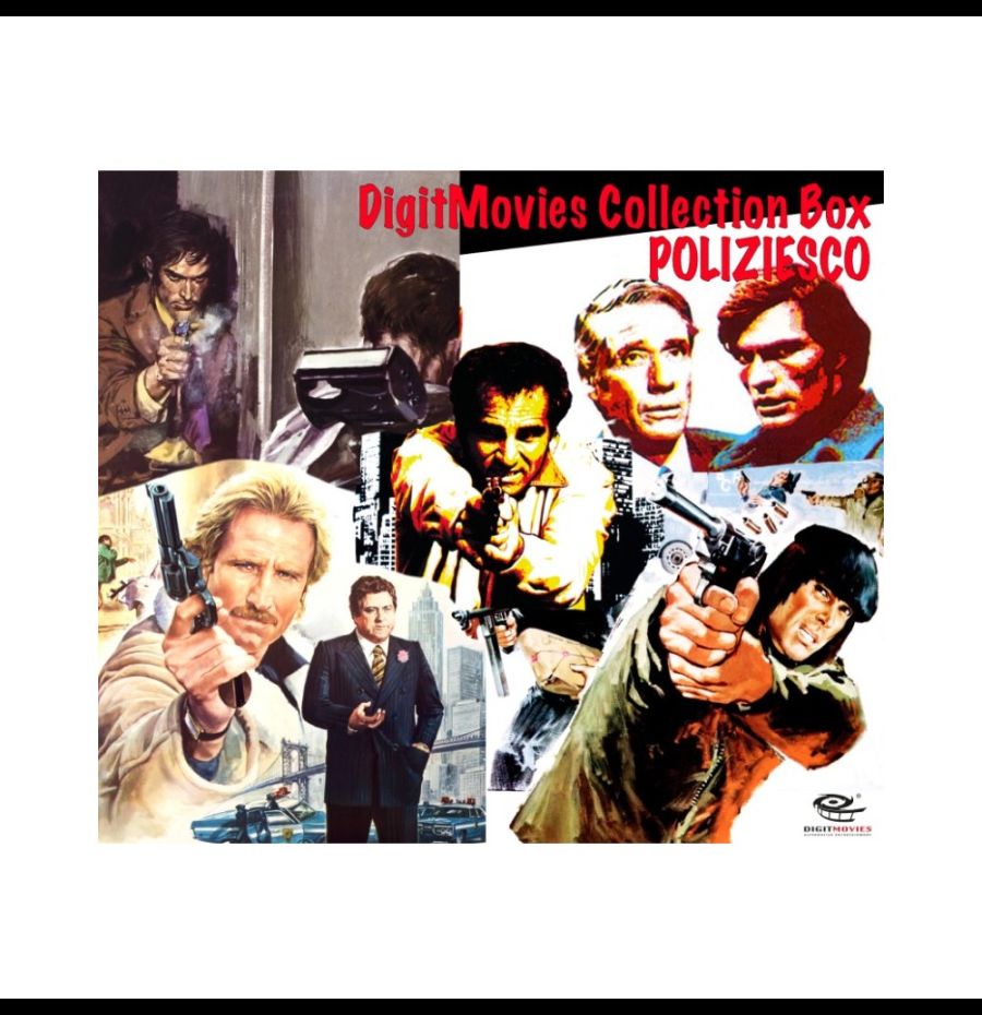 DIGITMOVIES COLLECTION BOX - POLIZIESCO - 5 CD BOX SLIPCASE