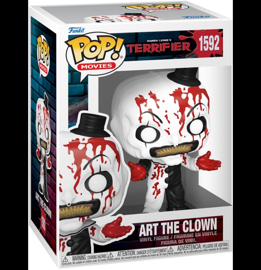 Terrifier: Funko Pop! Movies - Art the Clown (Vinyl Figure 1592)