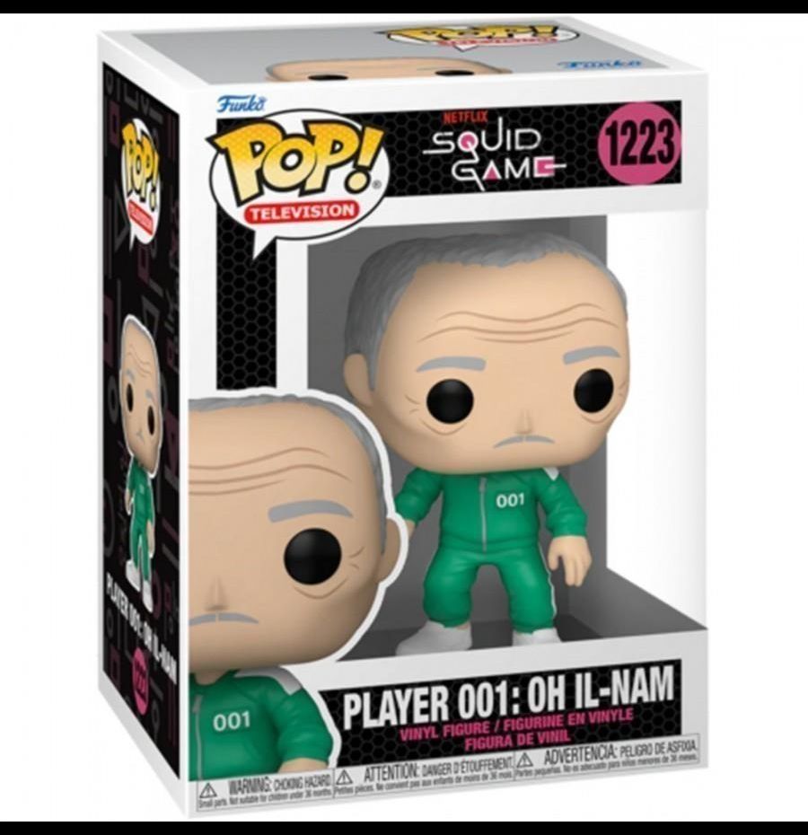 Squid Game: Funko Pop! Television - Player 001: Oh Il-Nam (Vinyl Figure 1223)