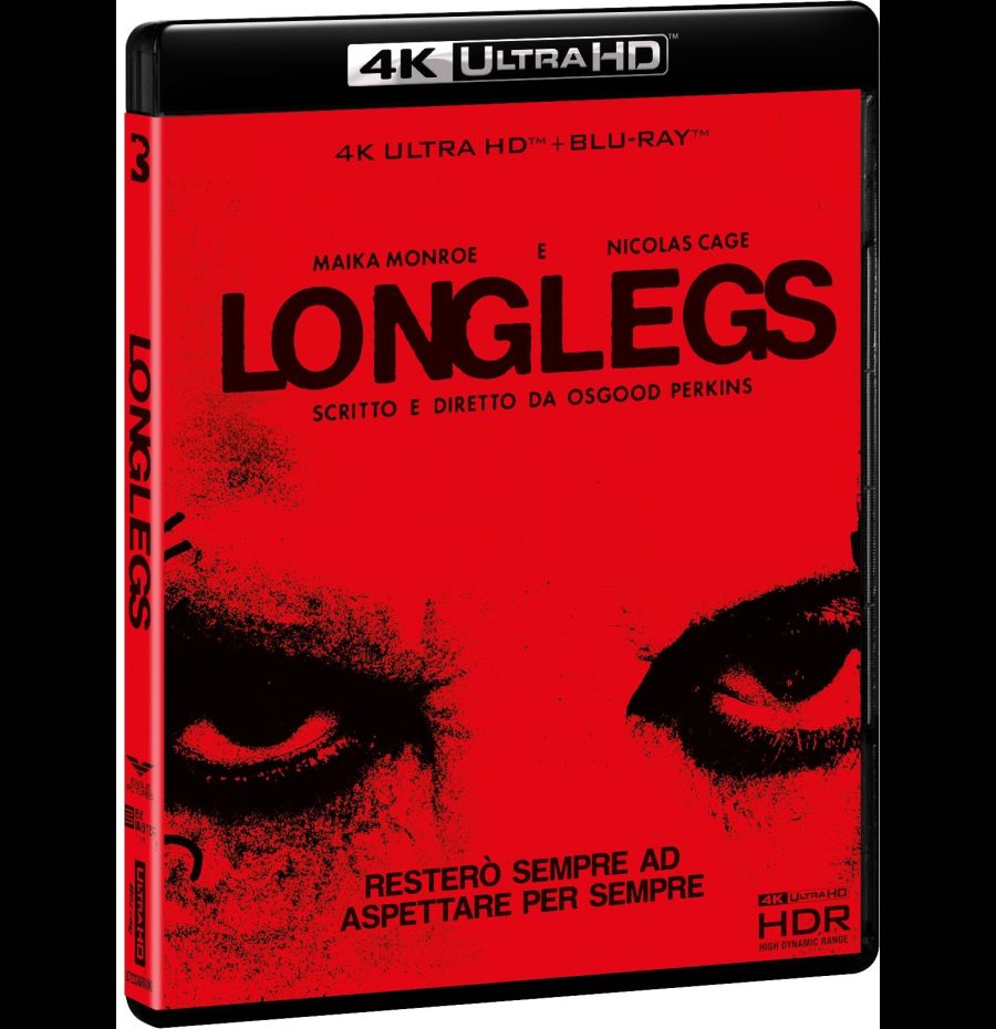 Longlegs  -  4K Ultra HD + Blu-Ray