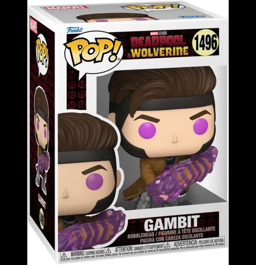 Marvel: Funko Pop! - Deadpool & Wolverine - Gambit (Vinyl Figure 1496)