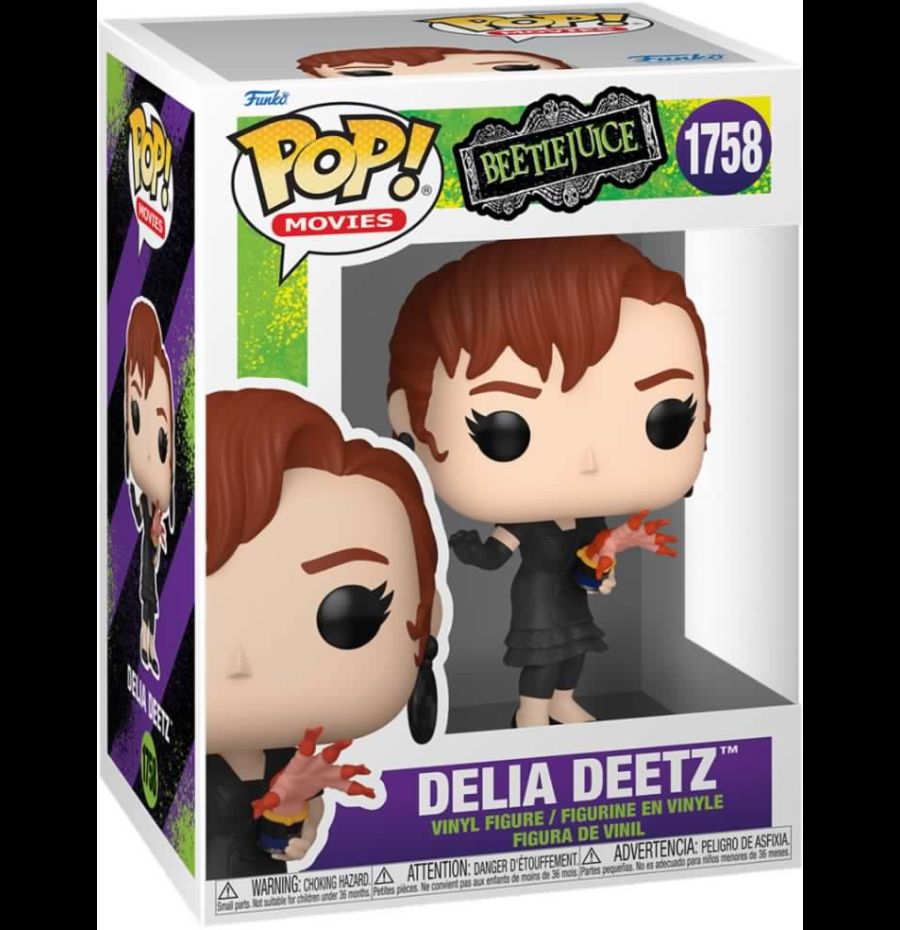 Beetlejuice: Funko Pop! Movies - Delia Deetz (Vinyl Figure 1758)