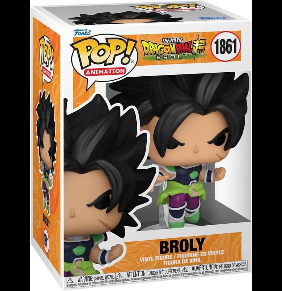 Dragon Ball Super: Funko Pop! Animation - Broly - Broly (Vinyl Figure 1861)