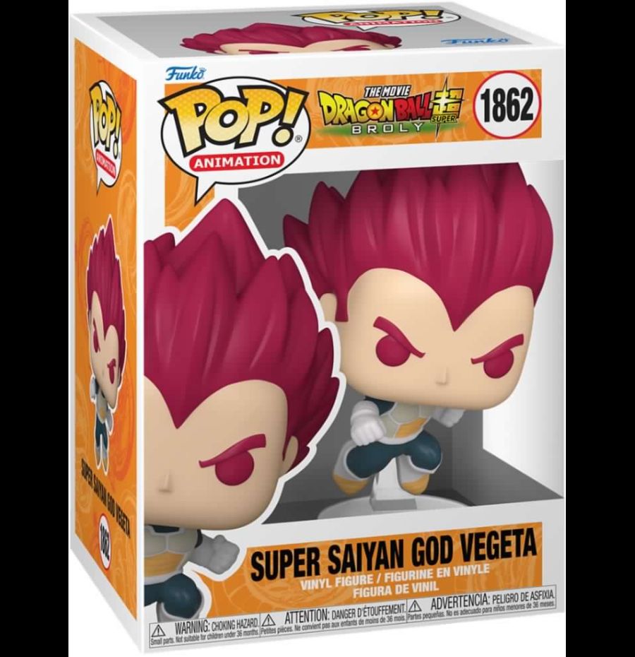 Dragon Ball Super: Funko Pop! Animation - Broly - SSG Vegeta(Vinyl Figure 1862)